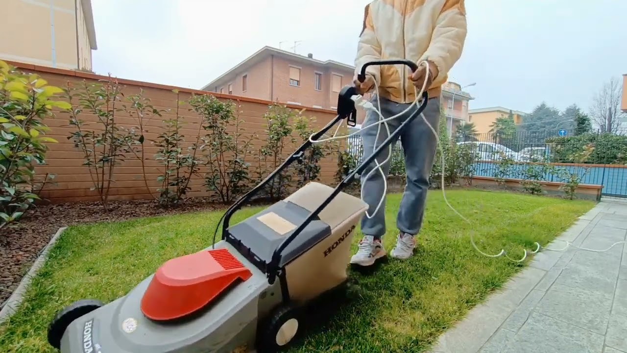 lawn care in winter #working machine