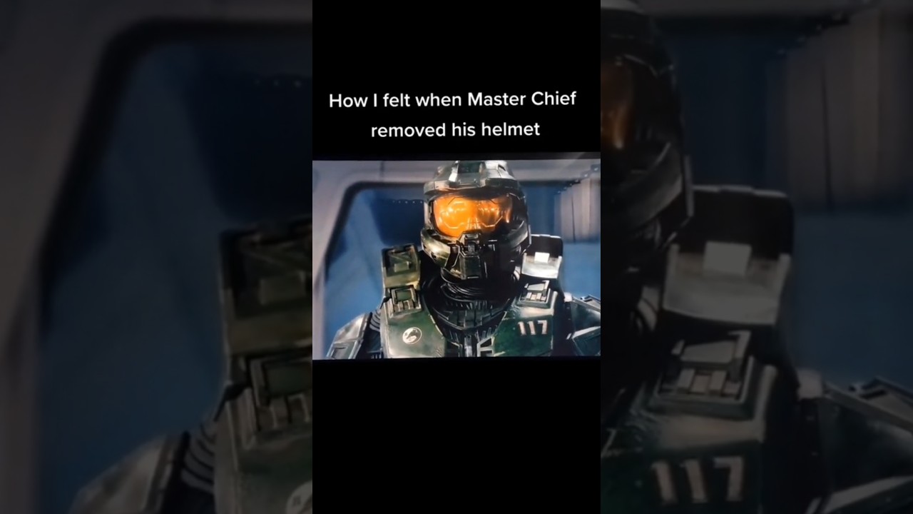 HALO How I felt when Master Chief removed his helmet
