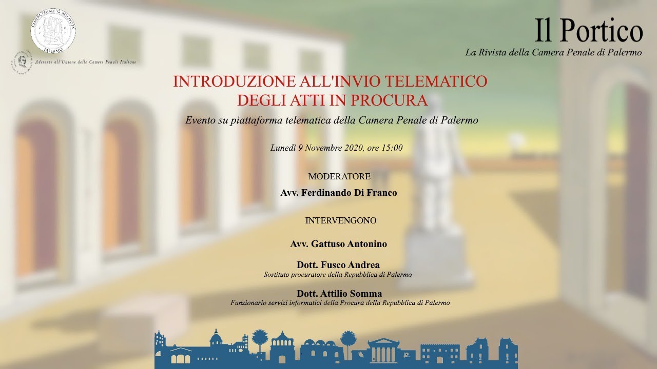 Tutorial per l'invio telematico degli atti a seguito dell'avviso ex art. 415 bis c.p.p.