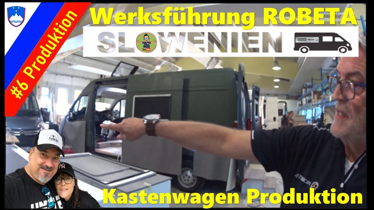 #6 WERKSBESICHTIGUNG ROBETA VAN | So wird ein Reisemobil hergestellt | Kastenwagen Produktion