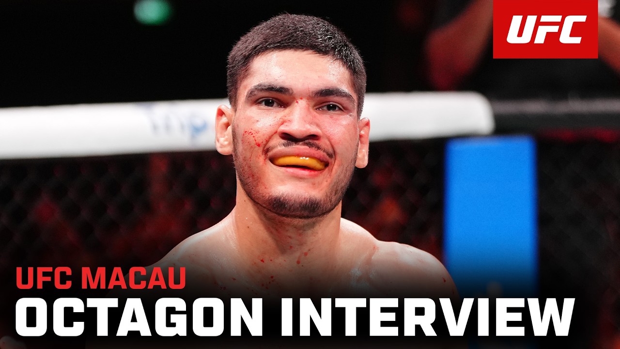 Интервью с Жозе Соузой в октагоне | UFC Макао