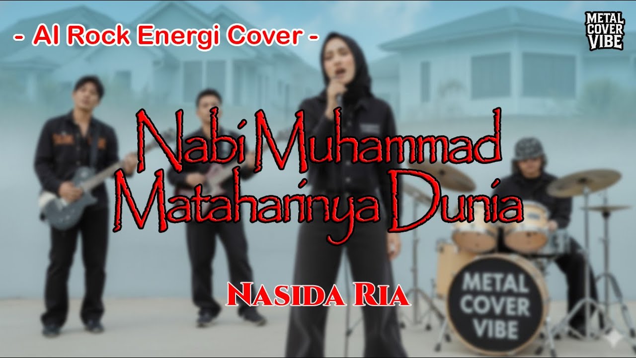 Nasida Ria - Nabi Muhammad Mataharinya Dunia (AI Rock Energi Cover)