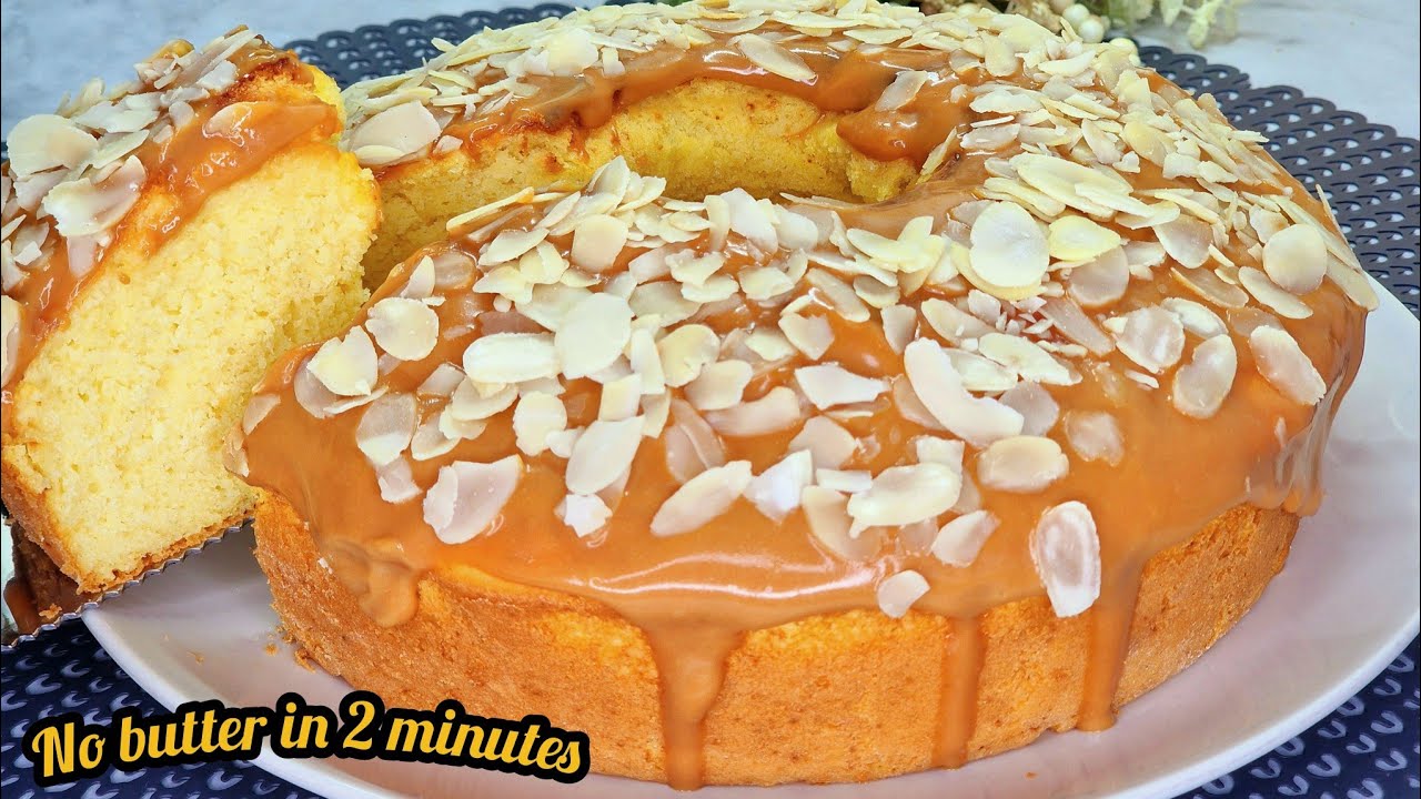 Torta in 5 MINUTI! La preparerai ogni giorno! Una TORTA super soffice! No BURRO.