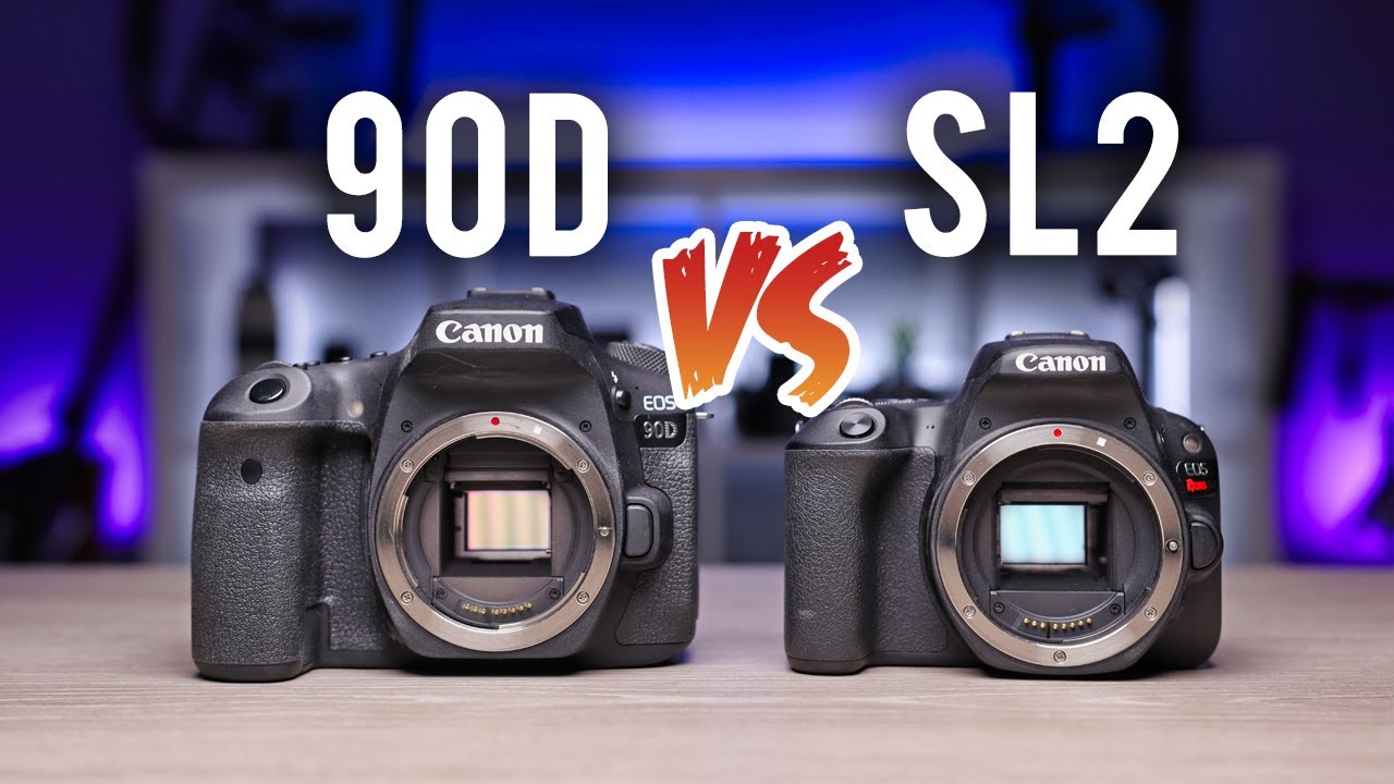 I WAS WRONG!!! Canon SL2 vs 90D - just as good for $700 less?!