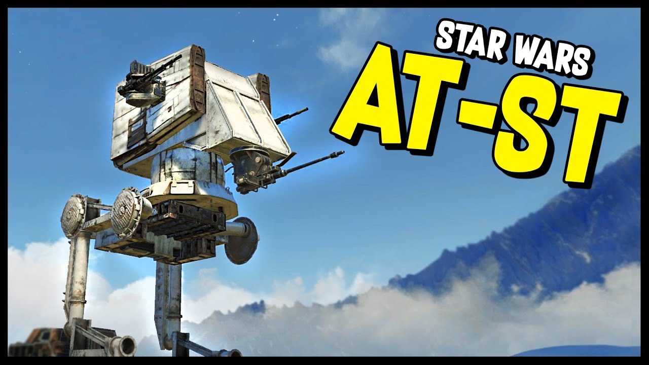 Crossout - STAR WARS AT-ST In Crossout! - Crossout Gameplay