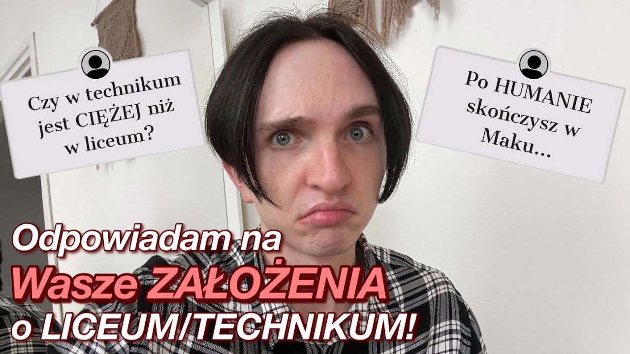 Czy w liceum ważne są PIENIĄDZE?! Odpowiadam na Wasze ZAŁOŻENIA o LICEUM/TECHNIKUM! | foundoblivion