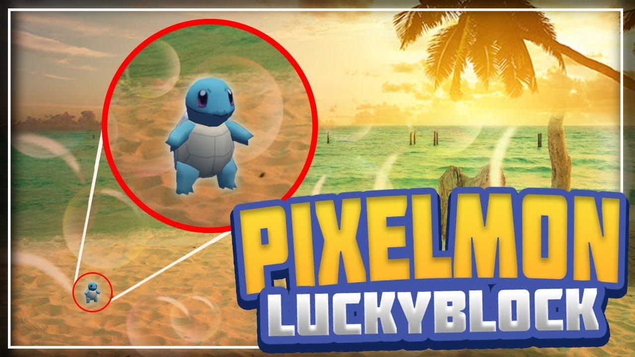 Pixelmon Luckyblock Battles - ITS SOOOOOO TINY - ft. GingerNutt