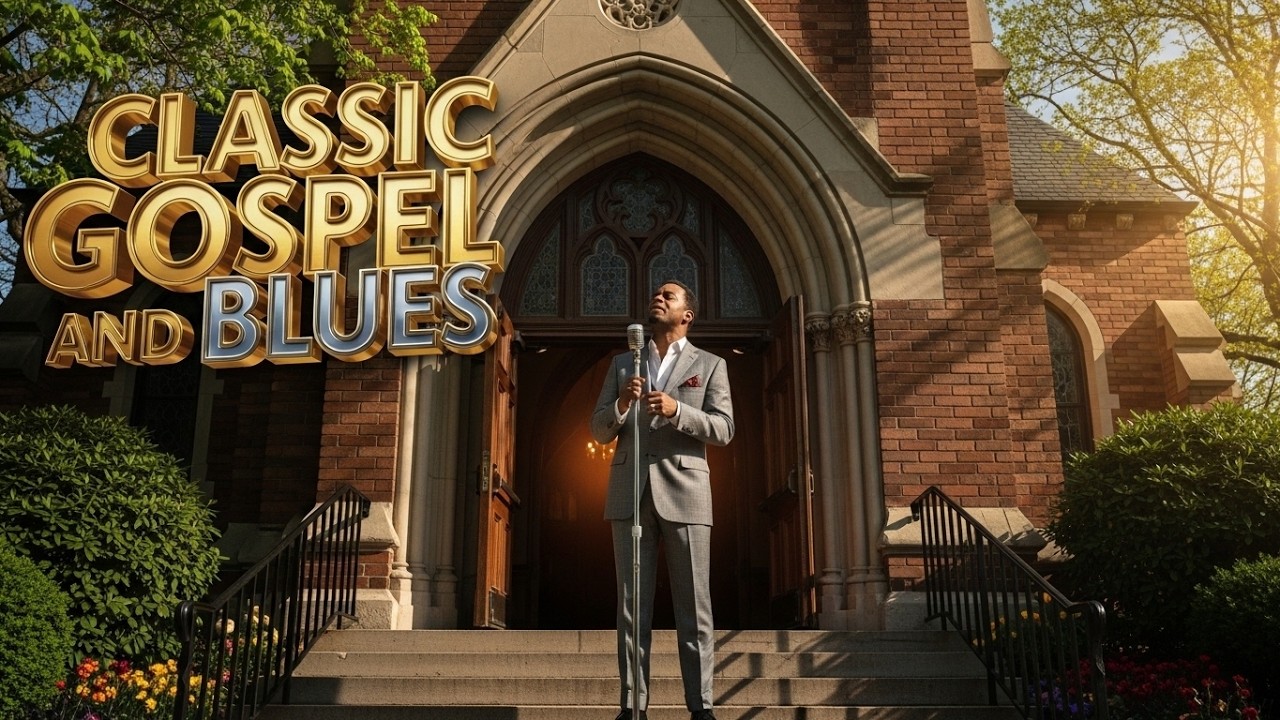 Classic Gospel and Blues Playlist | Spiritual Hymns & Deep Soul Blues for Older Listeners