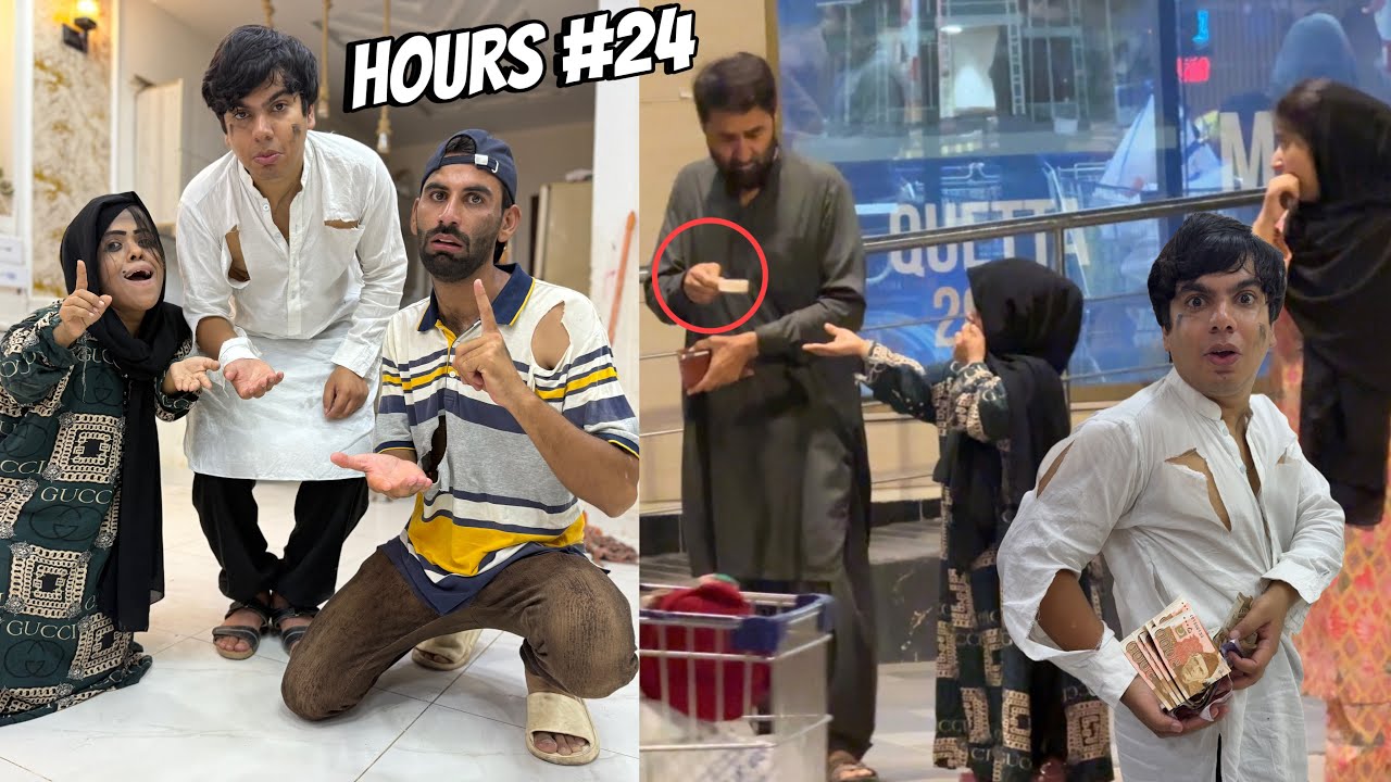 POOR PEOPLE in 24 HOURS 😱 CHALLENGE 