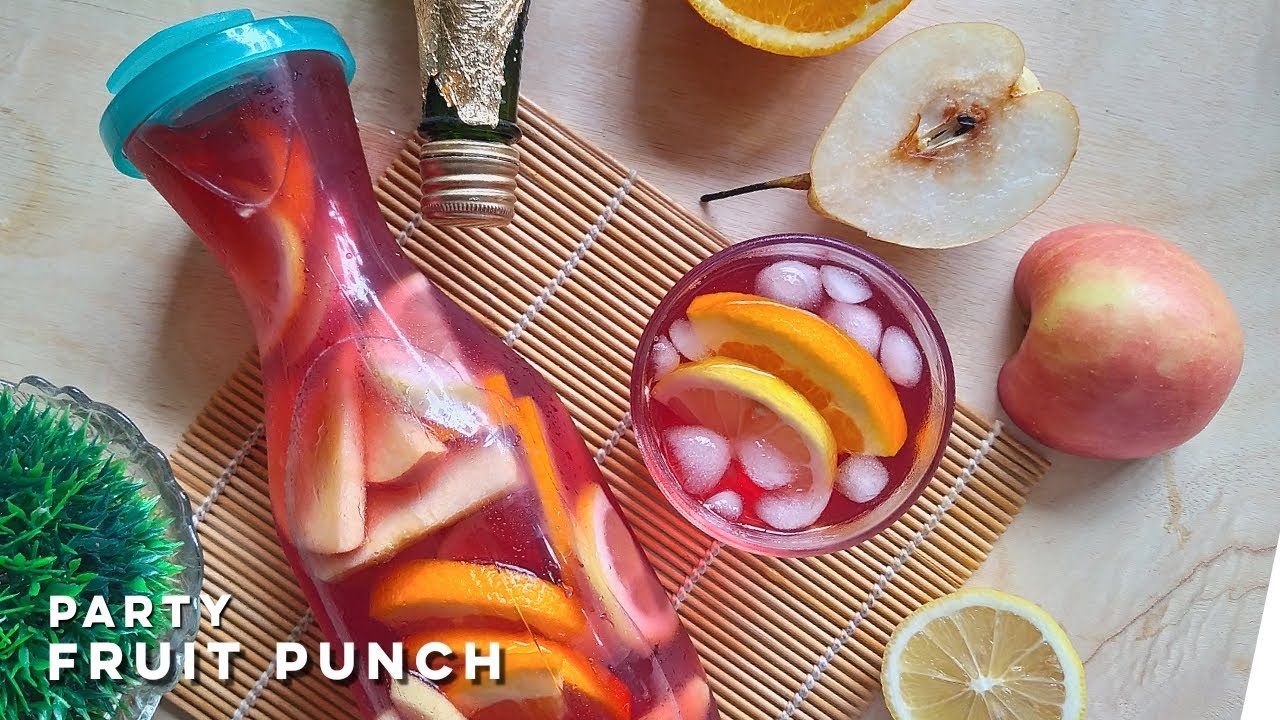 Party Fruit Punch Recipe | Quick and Easy Celebration Drink