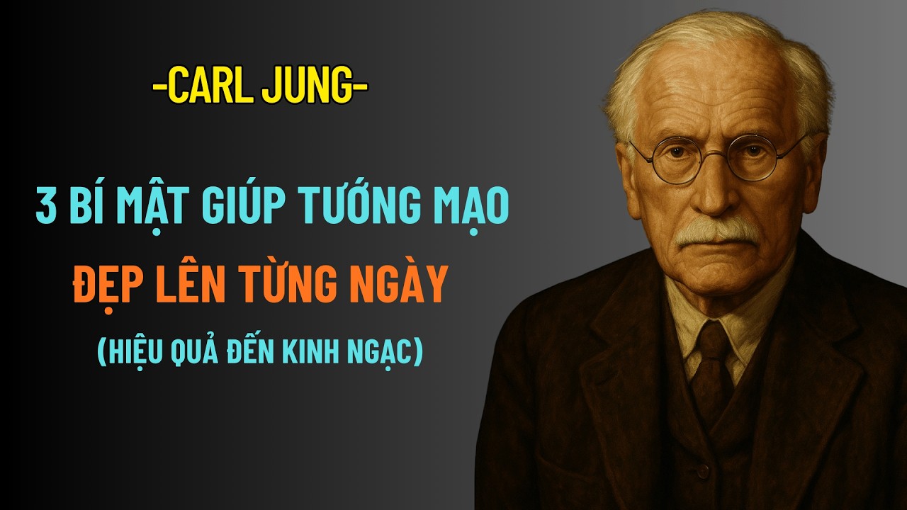 3 Bí Mật Giúp Khuôn Mặt Bạn Đẹp Dần Lên Mỗi Ngày - Rất Ít Người Biết | Carl Jung