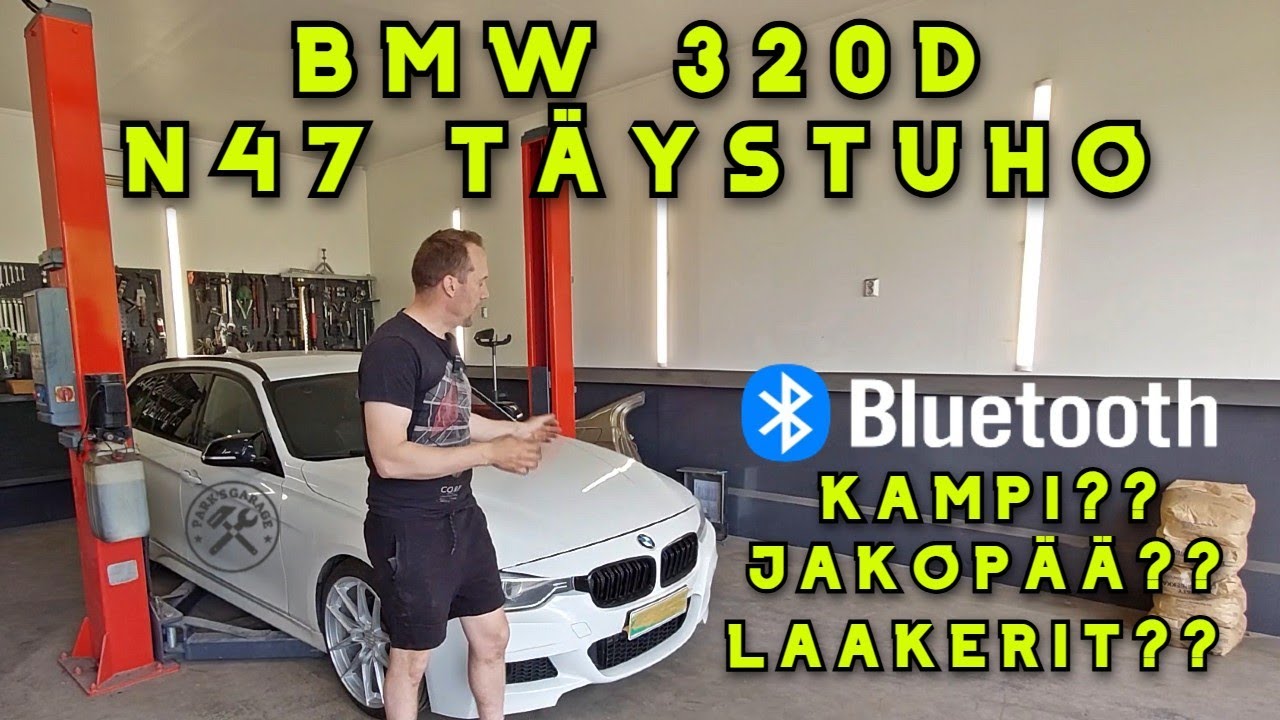 BMW N47 HAJOS! JAKOPÄÄ, LAAKERIT VAI KAMPI POIKKI?