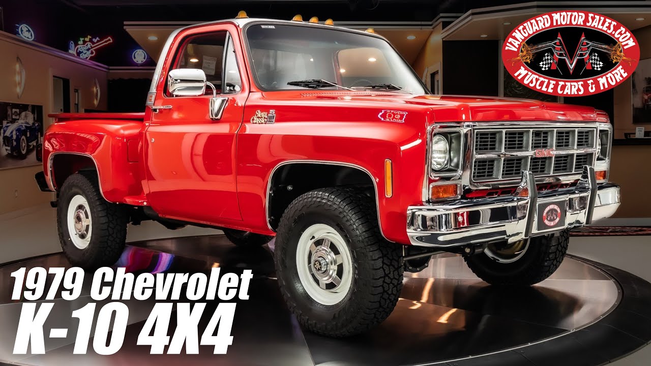 Продаётся пикап Chevrolet K-10 4X4 1979 года. Продажа Vanguard Motor #2554