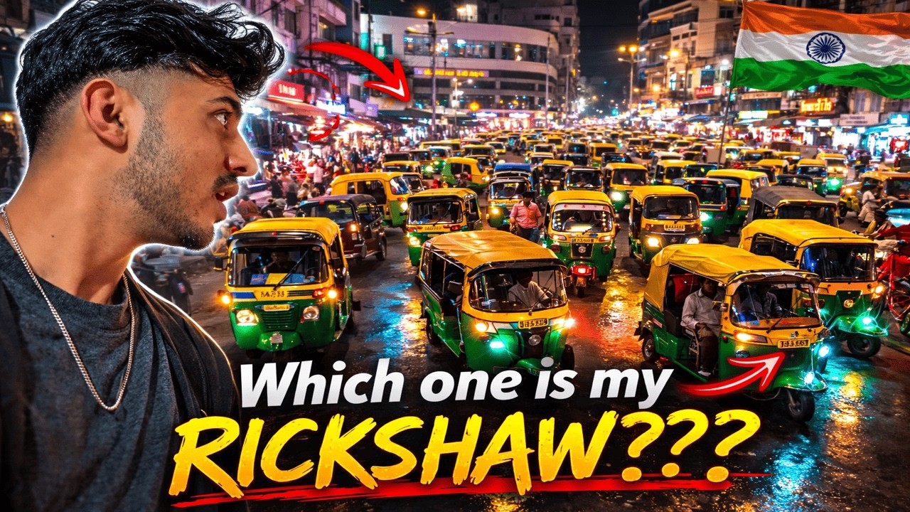 SO MANY RICKSHAWS!!! | India vlog
