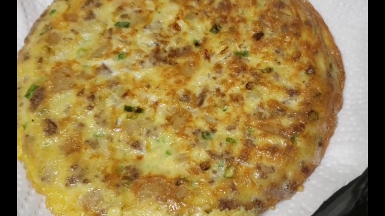 Tortang giniling na may patatas | Ground pork potato Omelet recipe | Faye O'Dell