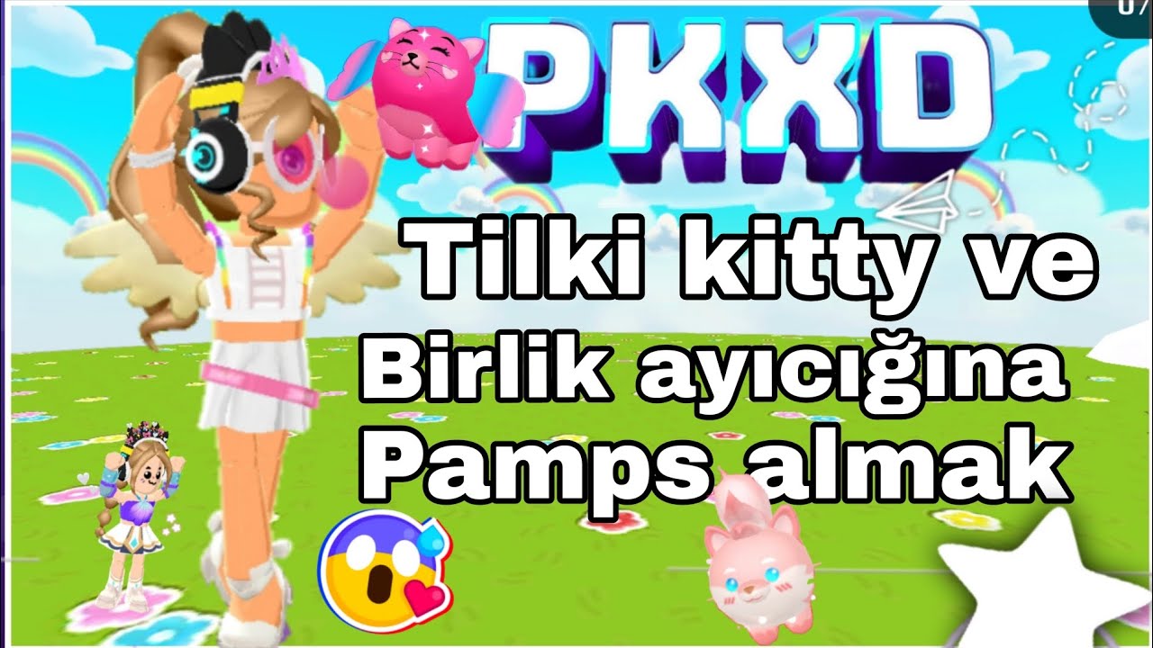 Binek tilki kitty ve binek birlik ayıcığına pamps almak