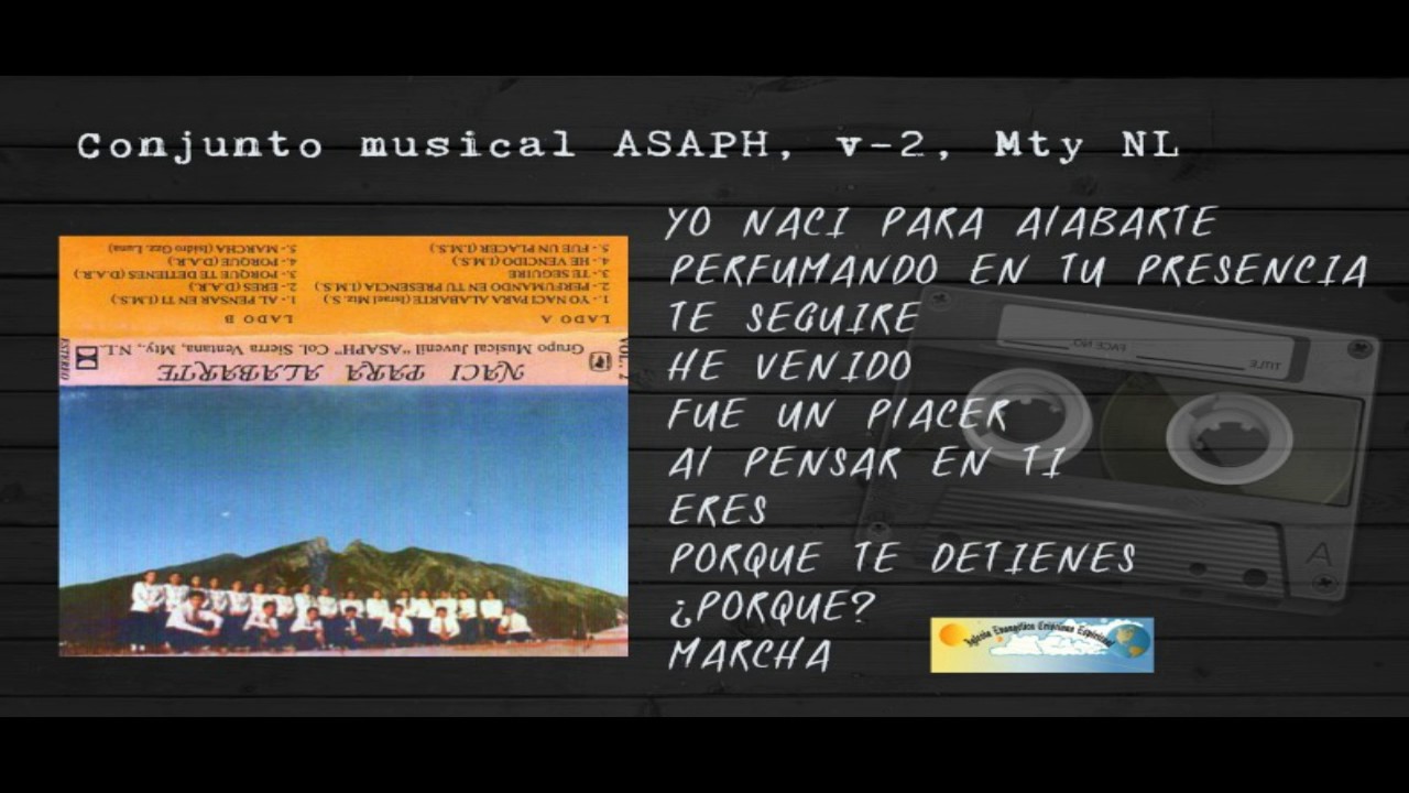 ASAPH Nací para alabarte vol.2