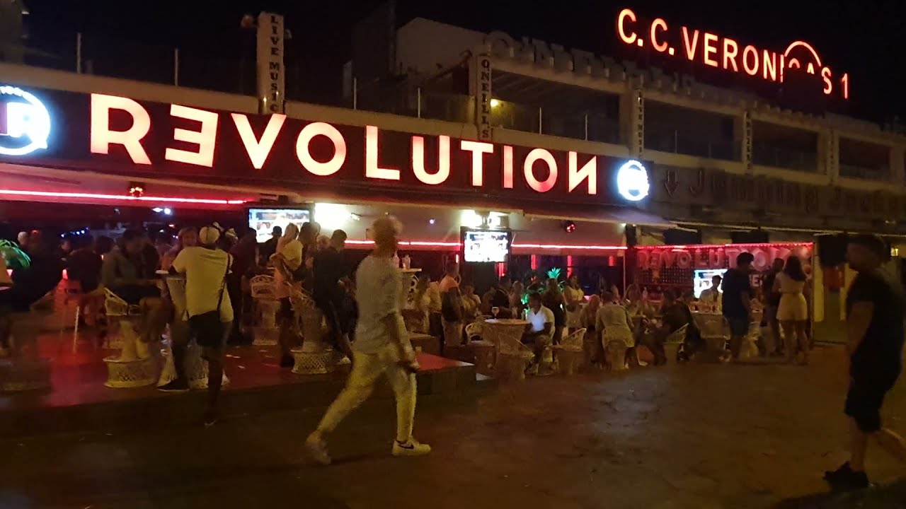 Tenerife Las Americas Nightlife Veronicas Strip Revolution Oasis Envy Papagayo Beach Club