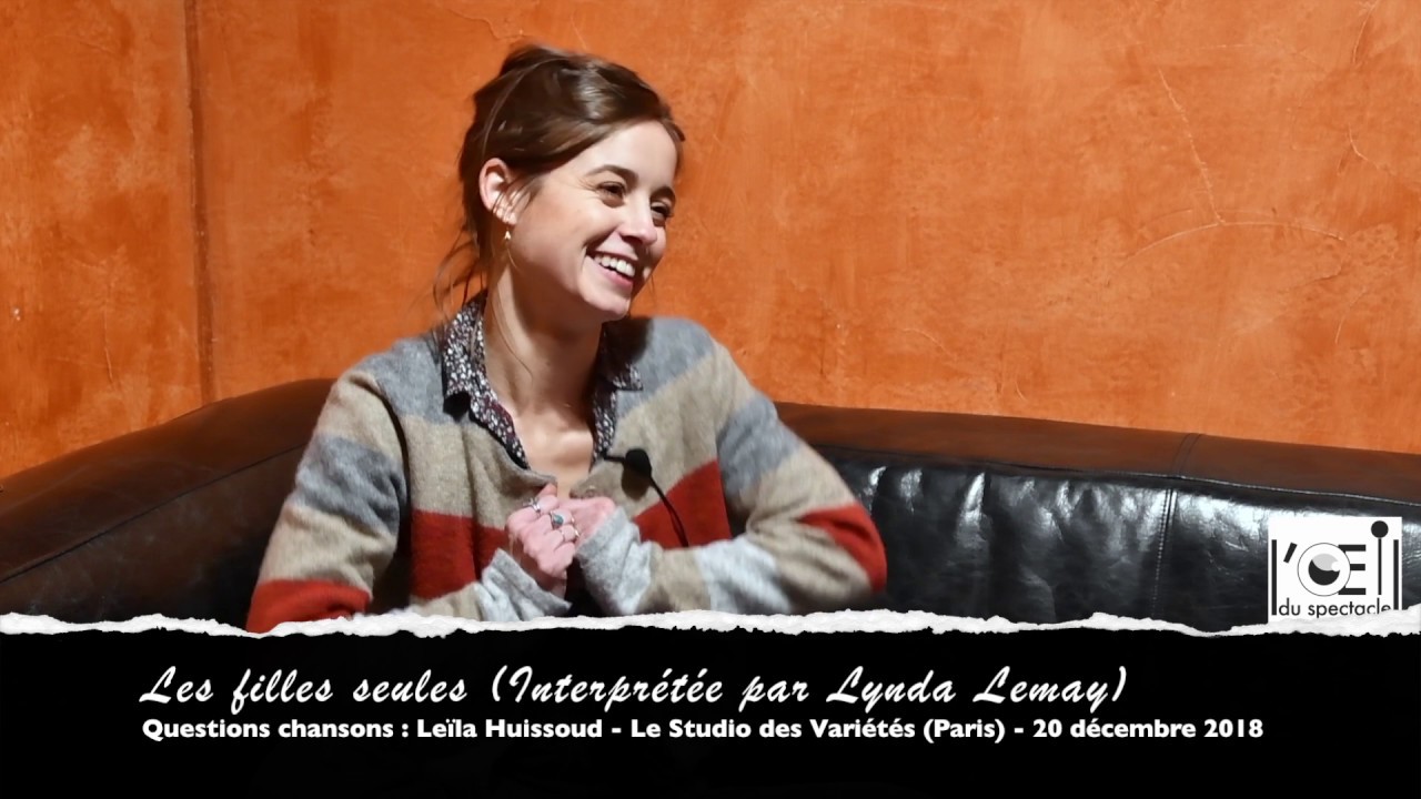 L’Œil du spectacle Interview Leïla Huissoud - Studio des Variétés - 20 décembre 2018