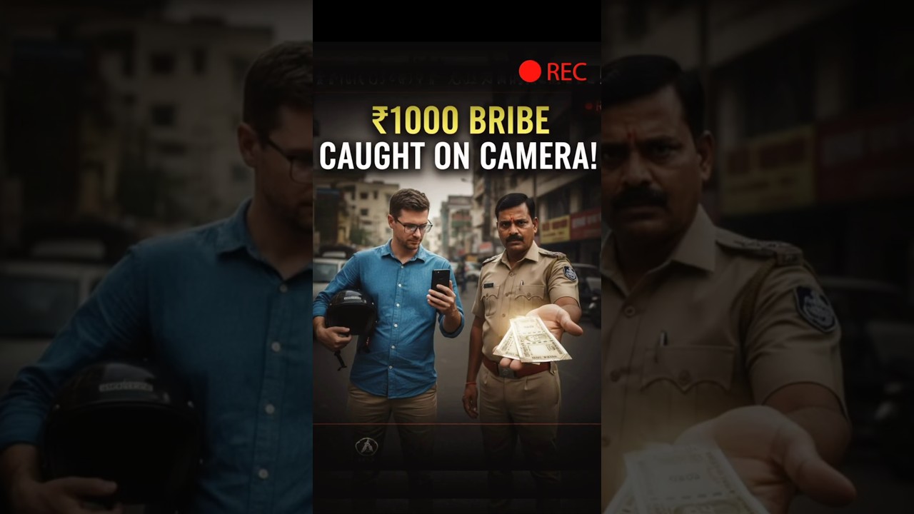 Bribe Caught LIVE 🔴 Viral Video Exposes Corruption