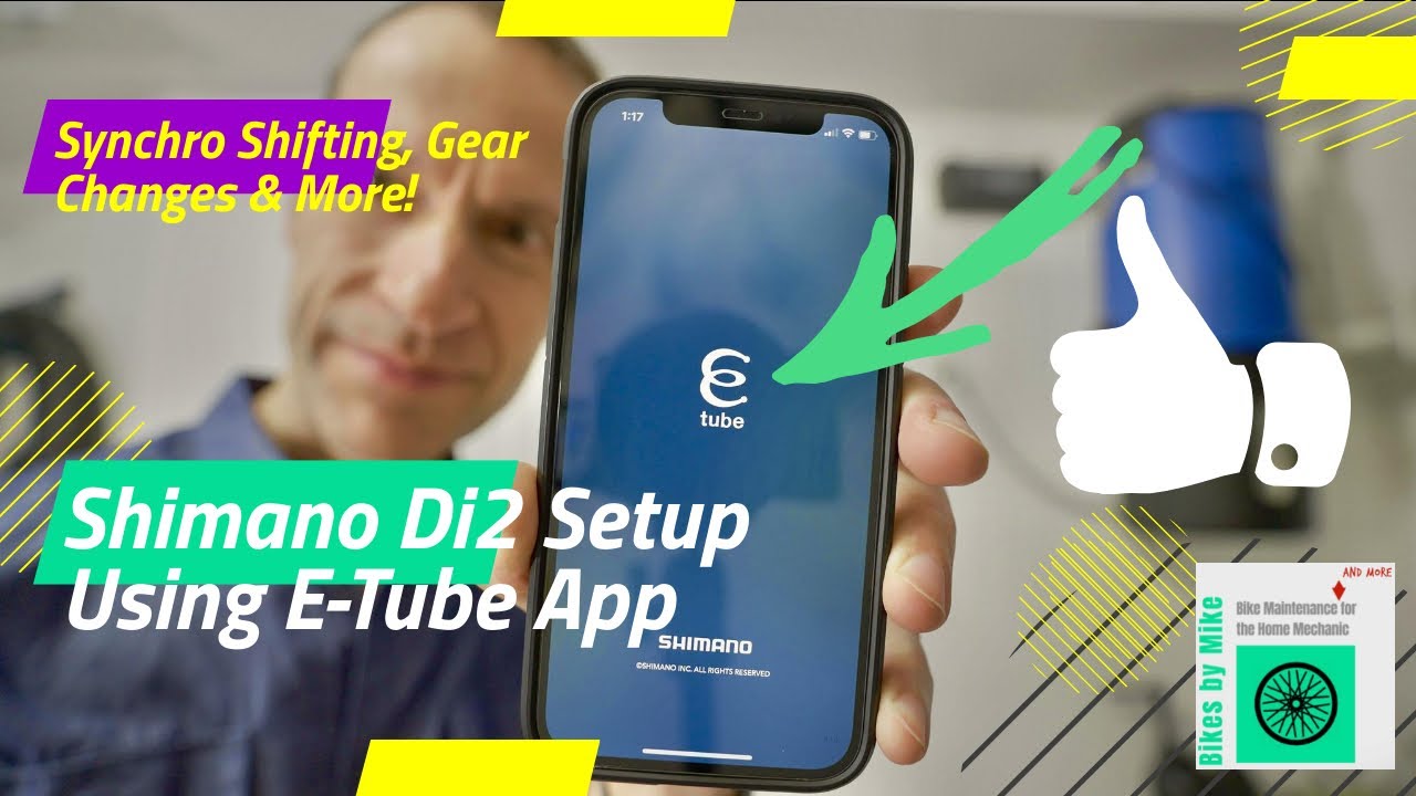 Настройка Shimano Di2 с помощью приложения E-Tube: синхронное переключение передач, смена передач...