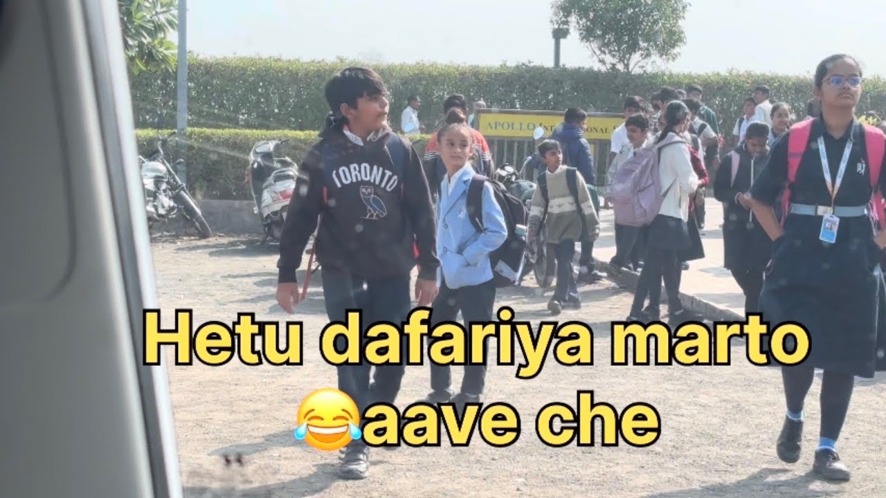 Hetu Dafariya🤪marto aave che 😂 #vlog #viral 