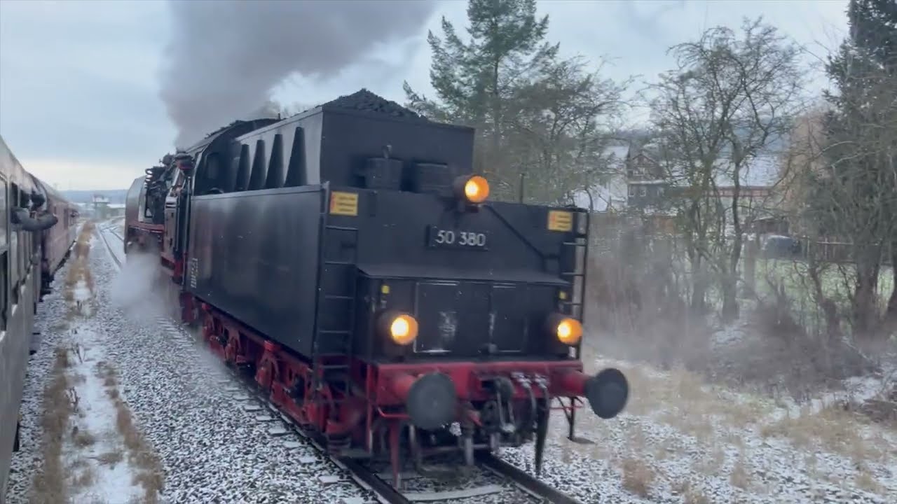 Soundfahrt mit 50 380 (Impressionen vom 4.1.2025)