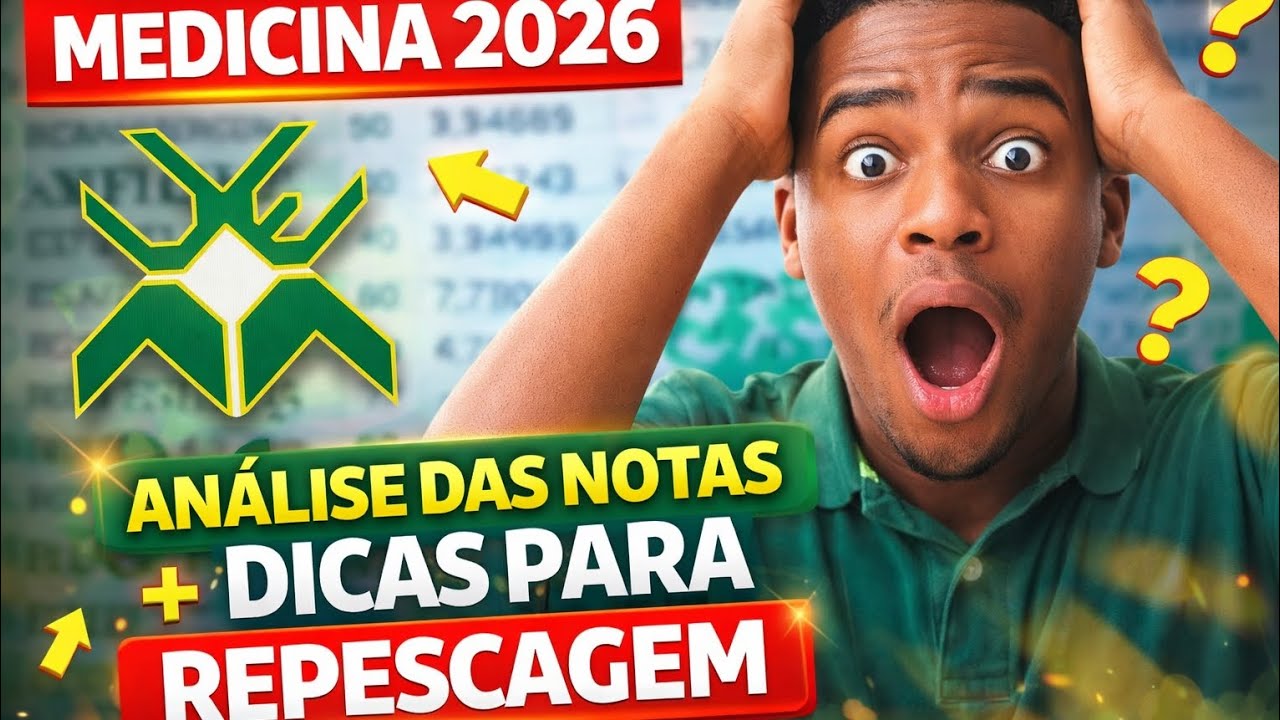 ANÁLISE DAS NOTAS DE ADMISSÃO EM MEDICINA 2026 + DICAS REAIS PARA A REPESCAGEM
