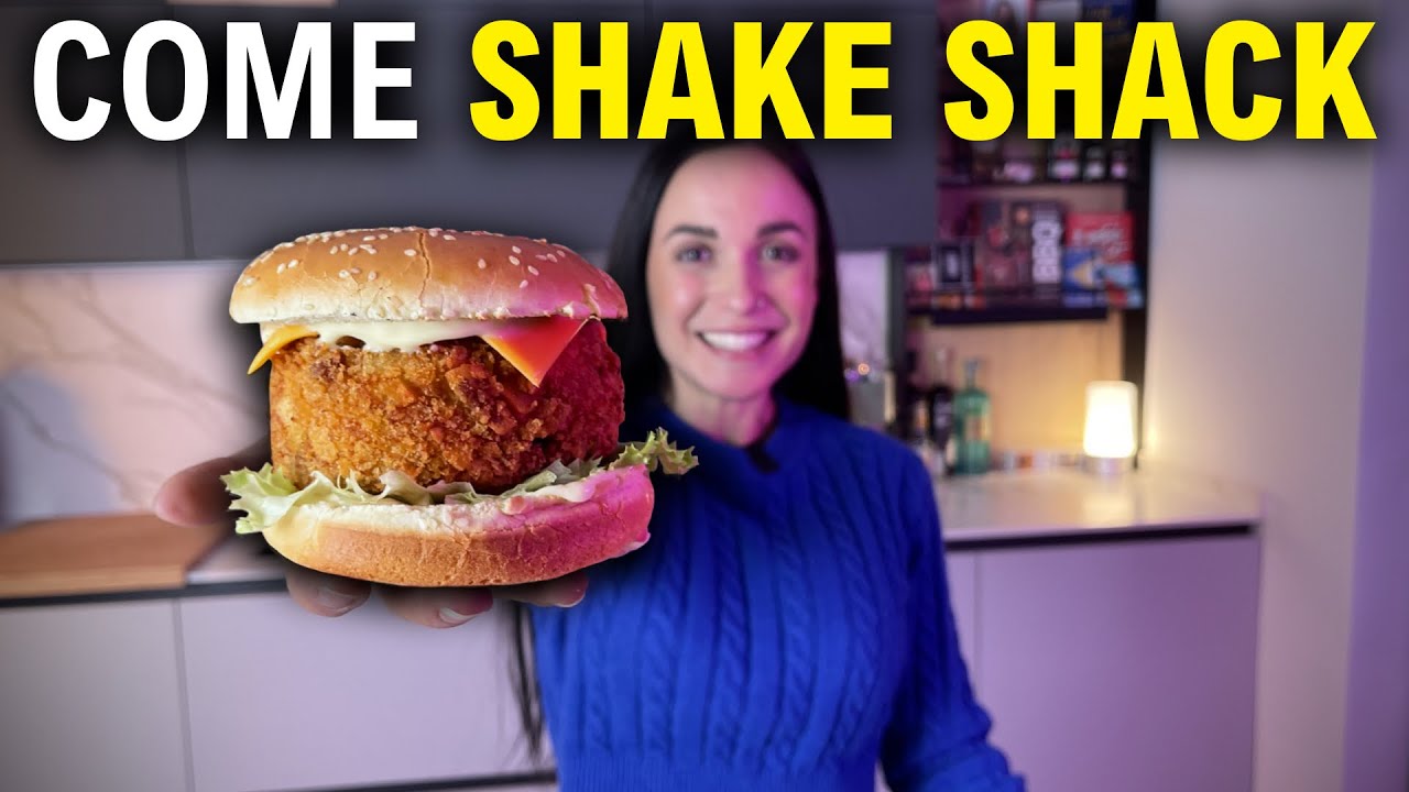 Ho ricreato il PANINO DI SHAKE SHACK (vegetariano) - 3 RICETTE