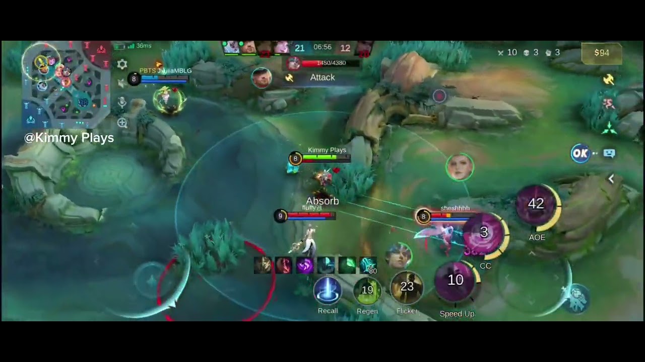 Road to Top Global Kimmy Part 6.What a comeback from 3 deaths in early😳#fyp #mlbb #viral #highlights