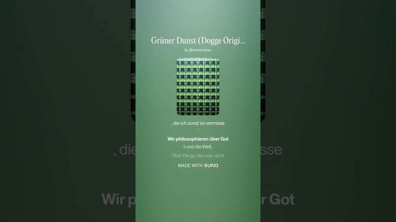 Grüner Dunst (Dogge Original)