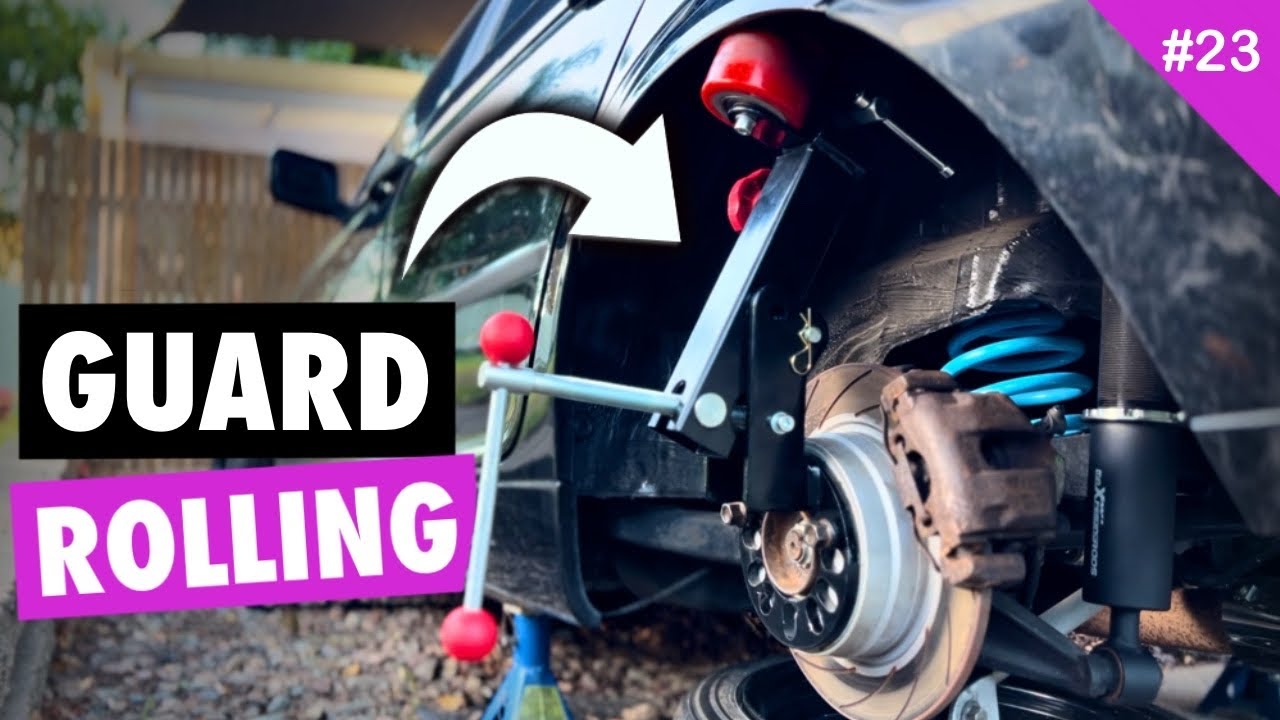 Ep23- No more destroyed tyres. Rolling the guards | E46 DRIFT BUILD SERIES