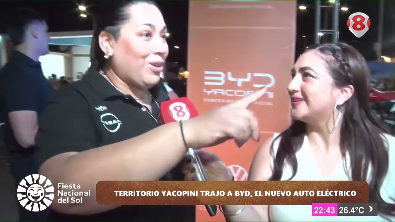 Territorio Yacopini trajo a BYD, el auto electrónico