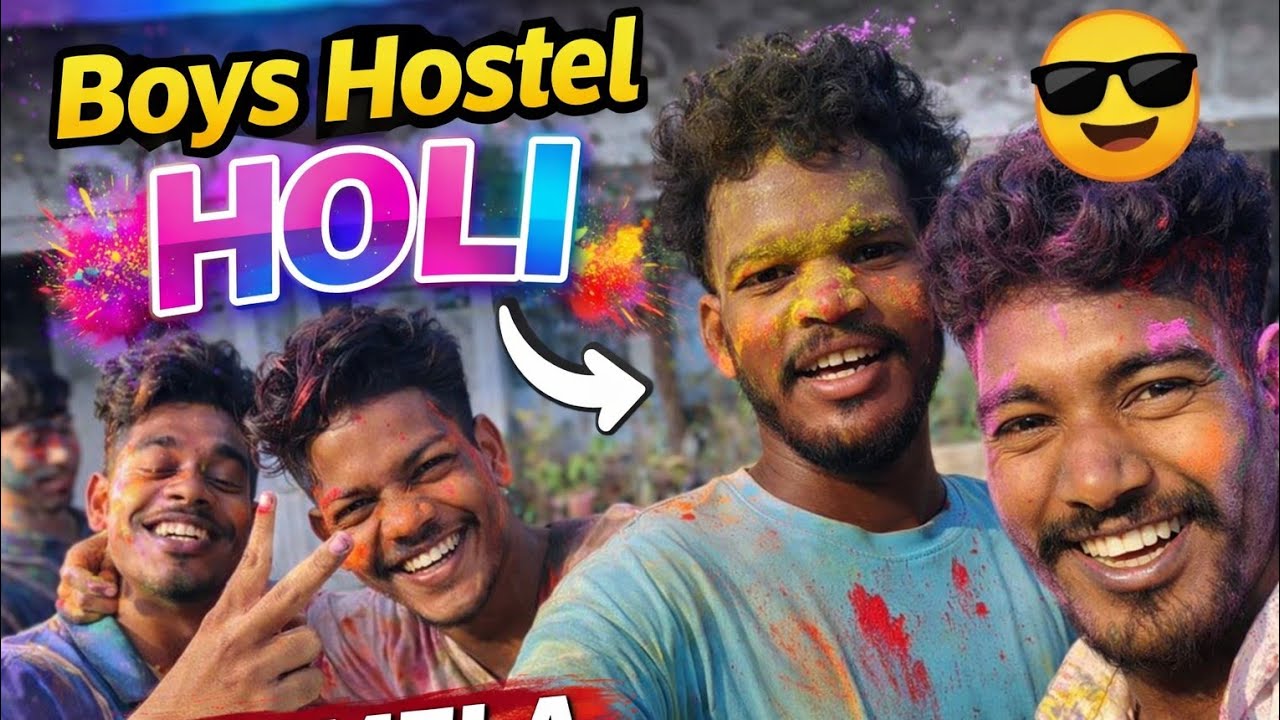 Boy's Hostel Holi 🫟! Hostel life vlog Balimela #dailyvlog #hostel life vlog #vlog 