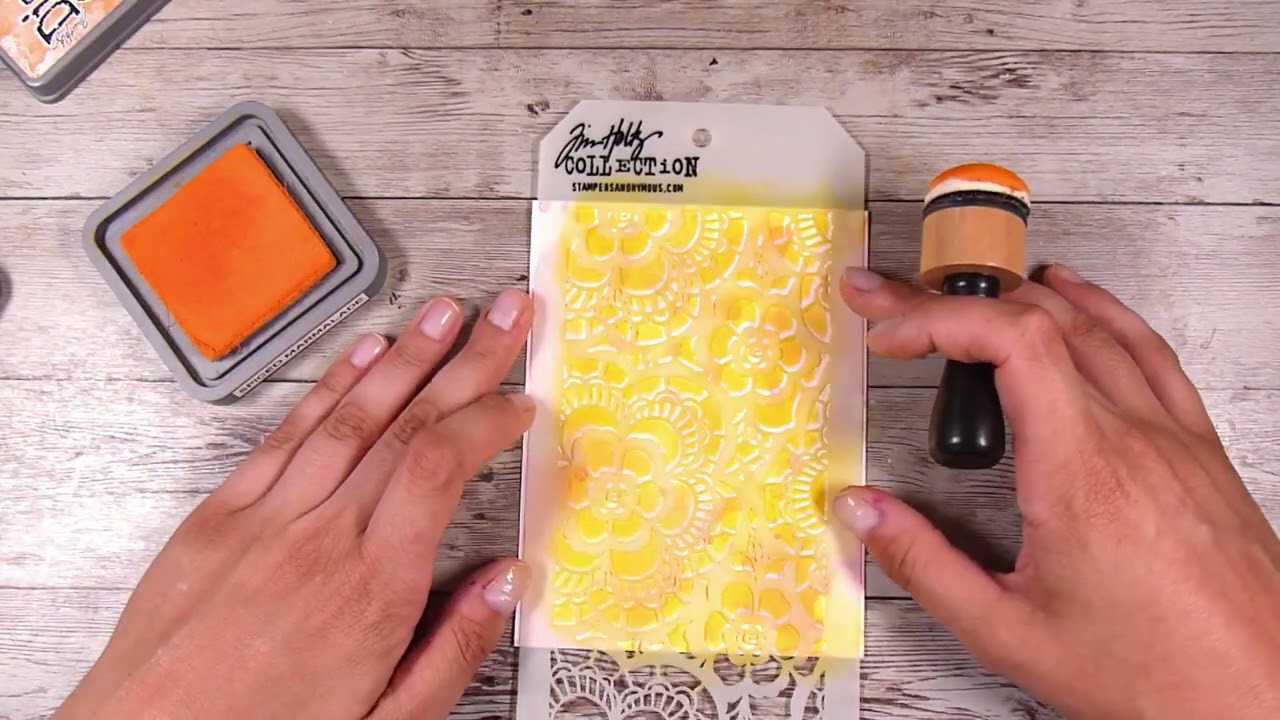 Take Your Stencils From Simple to Sophisticated! Lots Of Different Stencil Techniques! Part 1/2