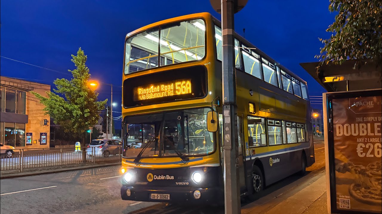 Dublin Bus | Alexander Dennis ALX400 Volvo B7TL AX562 | Route 56A to Ringsend Road | (06-D-30562)