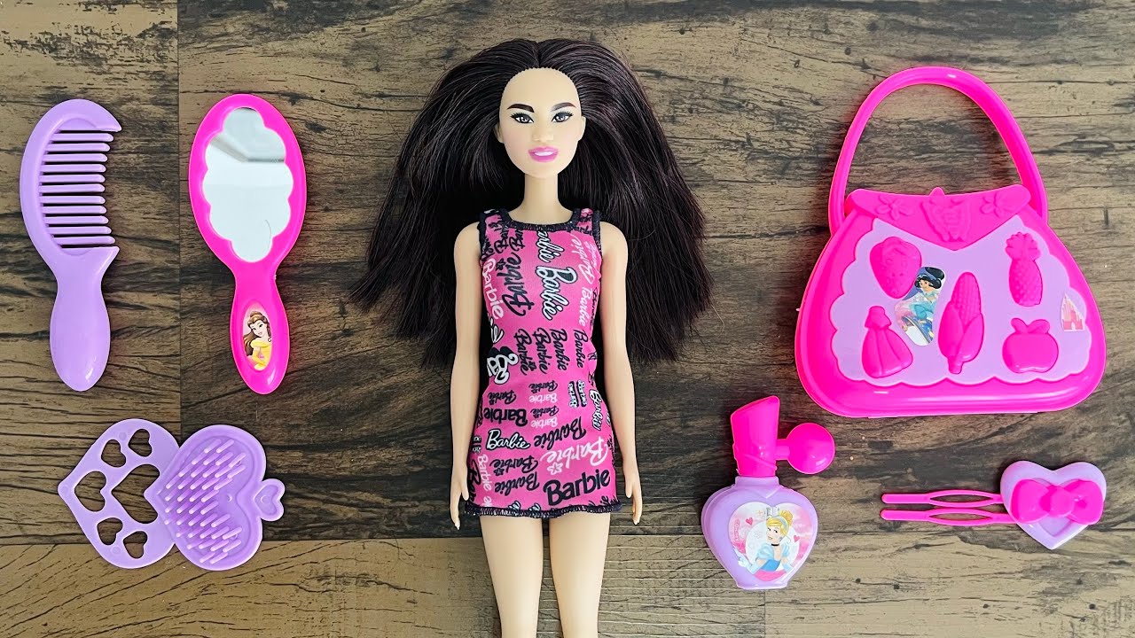 ASMR Satisfying Video with Unboxing Cute Barbie Doll | Barbie Family Playset, Beauty Barbie Fashion 