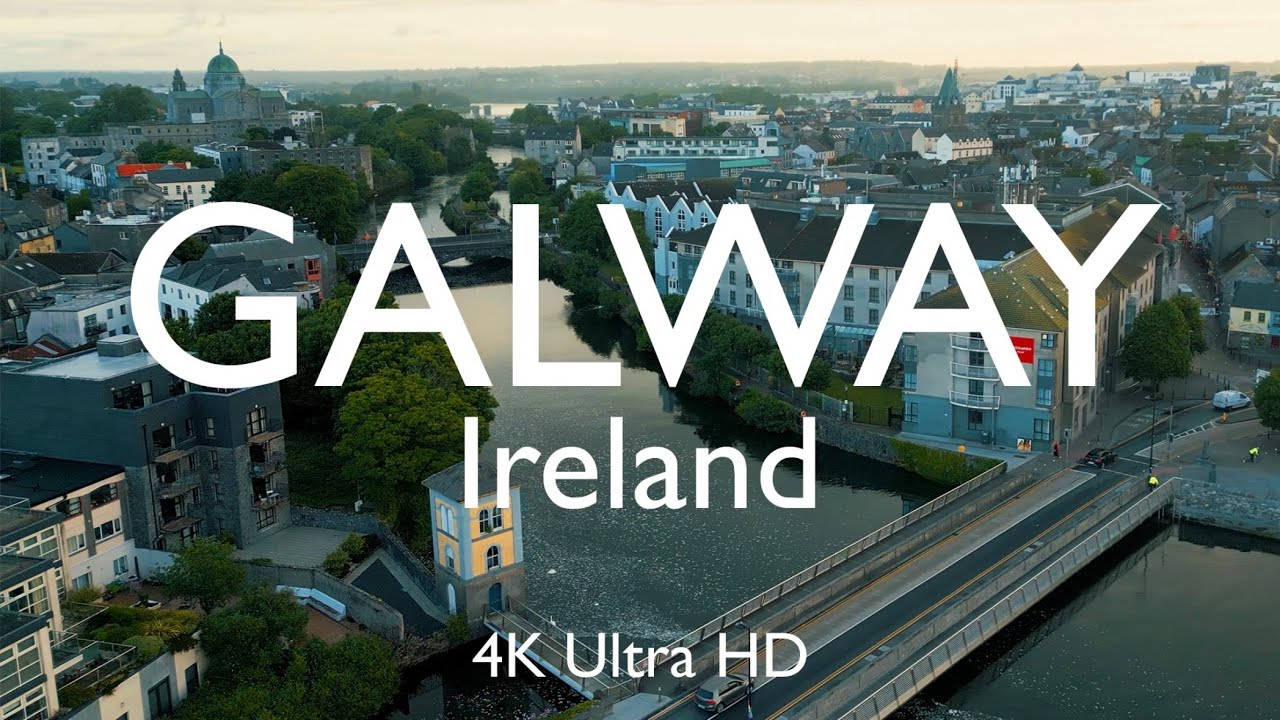 Galway, Ireland by Drone 🇮🇪 [4K]