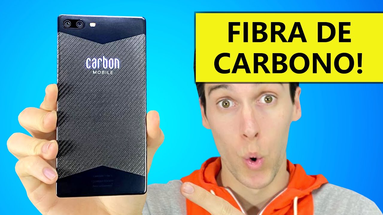 EL PRIMER TELÉFONO de FIBRA DE CARBONO !!!!