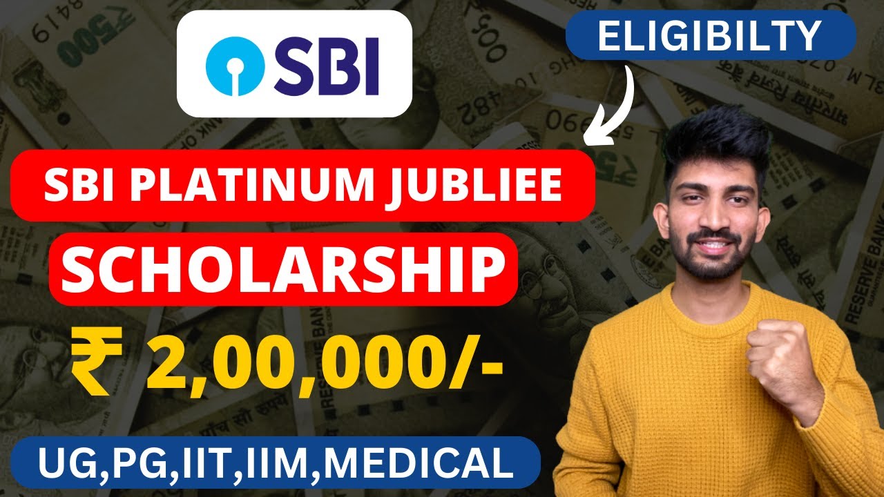 SBI Platinum Jubliee Asha Scholarship 2025 | How to Apply for SBI Scholarship Scheme 2025