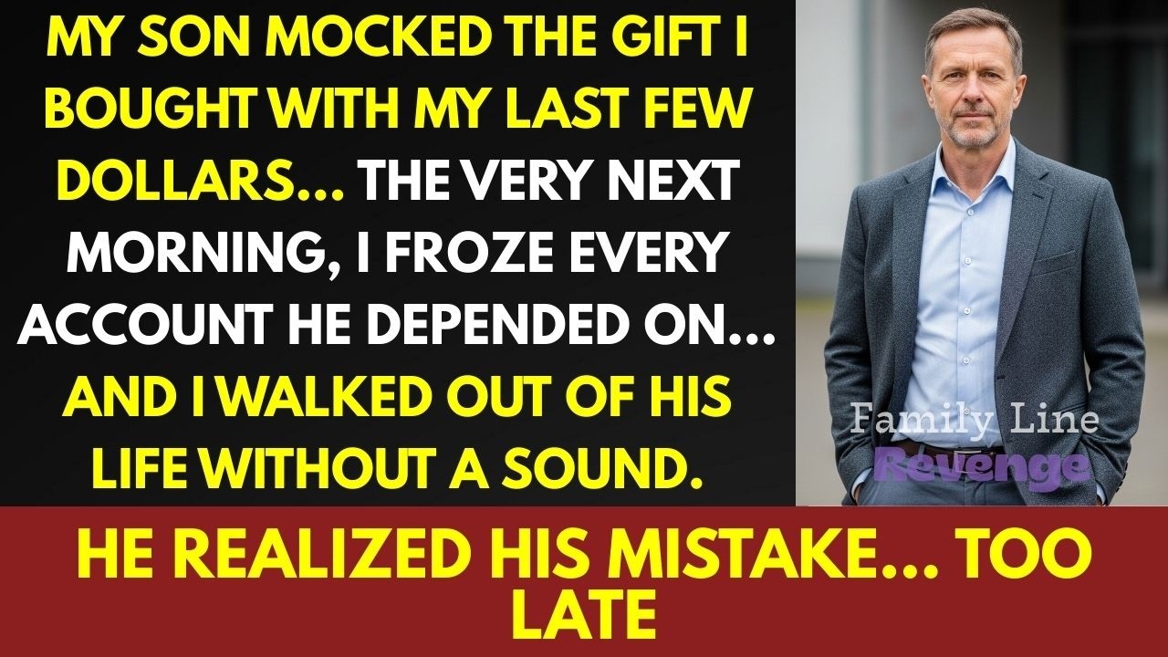 My Son Called My Gift ‘A Waste’—So the Next Morning, I Took Back Every Dollar He Thought Was His.