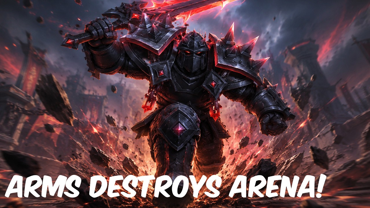 ARMS WARRIOR DESTROYS 3V3 - Arms warrior pvp midnight