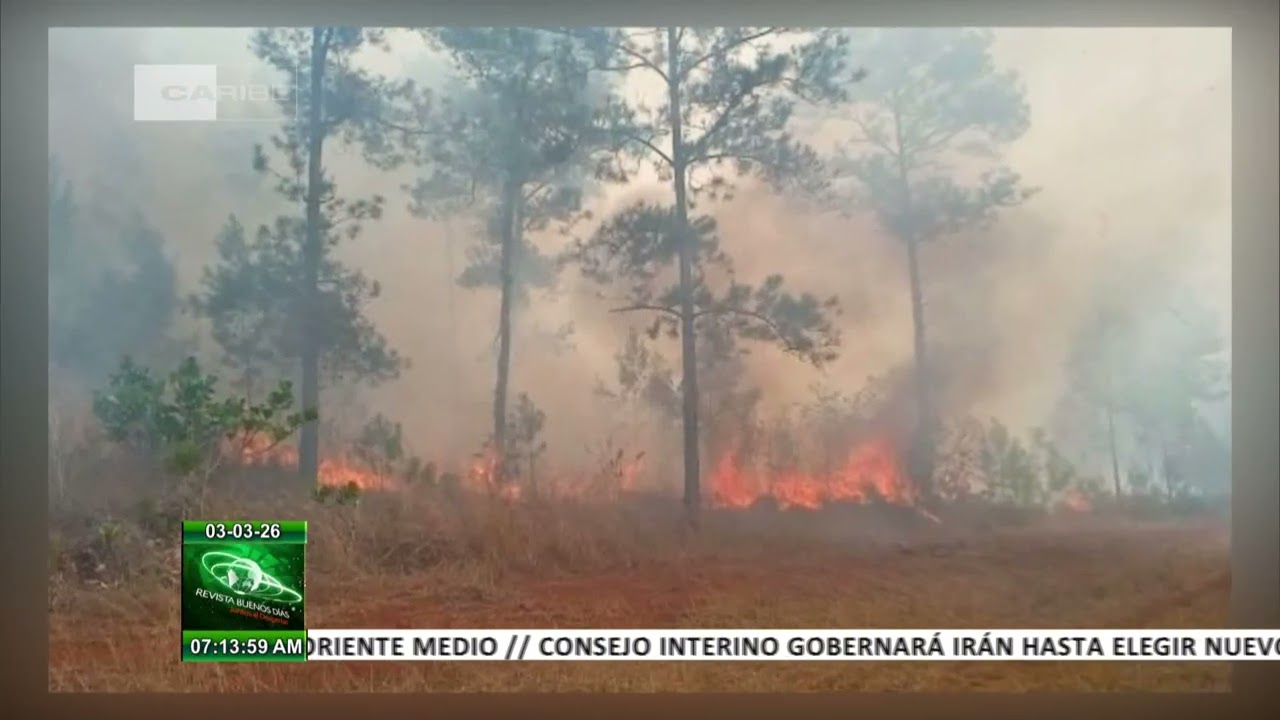 Cuba enfrenta aumento de incendios forestales