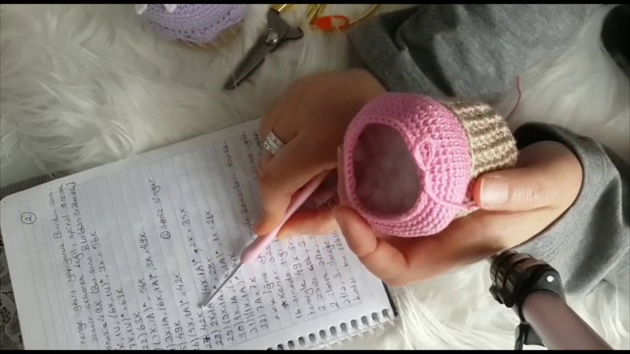 Amigurumi Cupcake Yapımı Vol 2