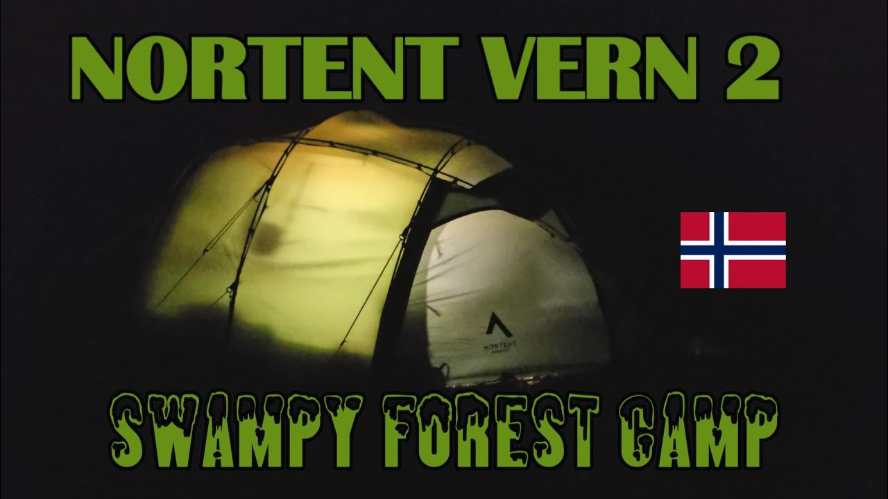 Nortent 2024 Vern 2 swampy forest wild camp