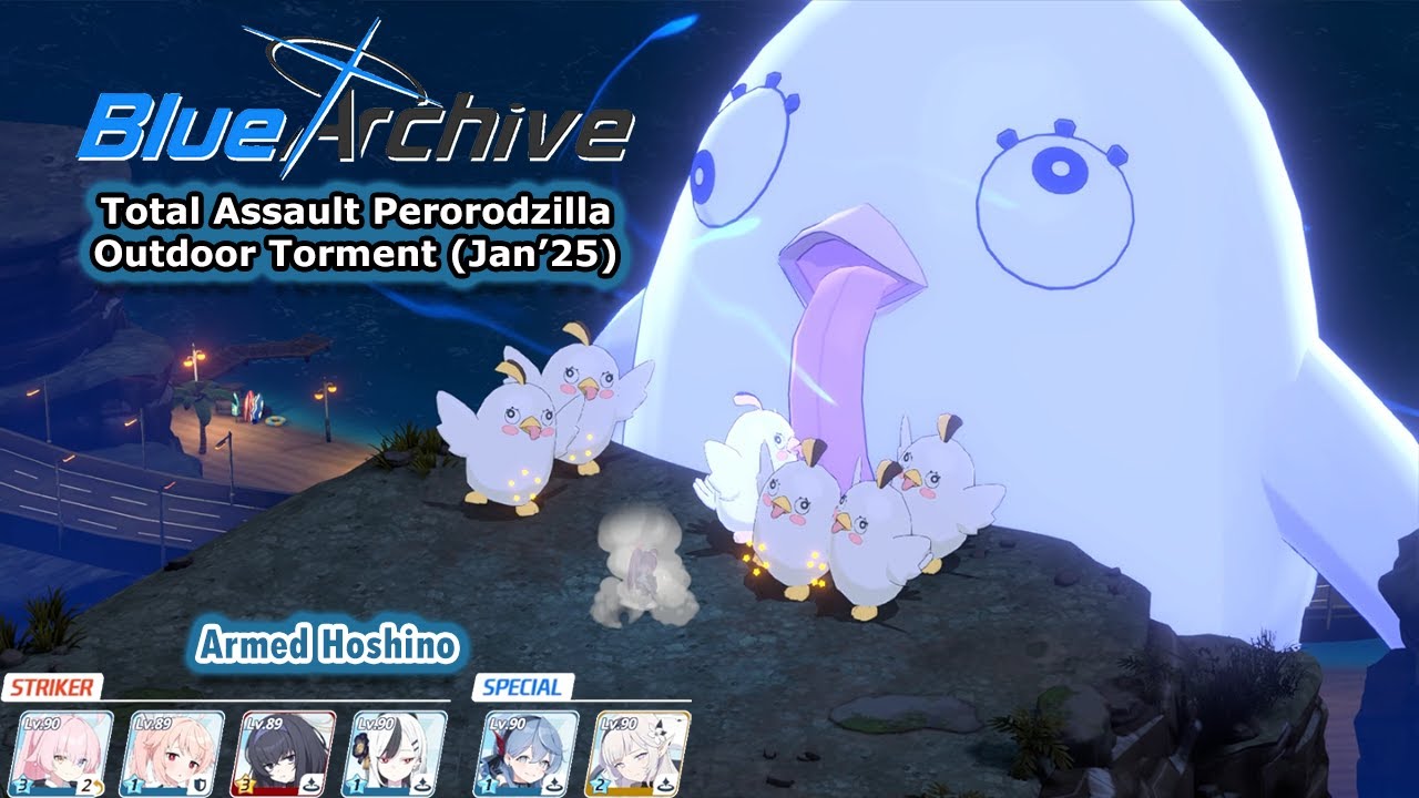 Blue Archive Global - Total Assault Perorodzilla Outdoor Torment (Jan'25)