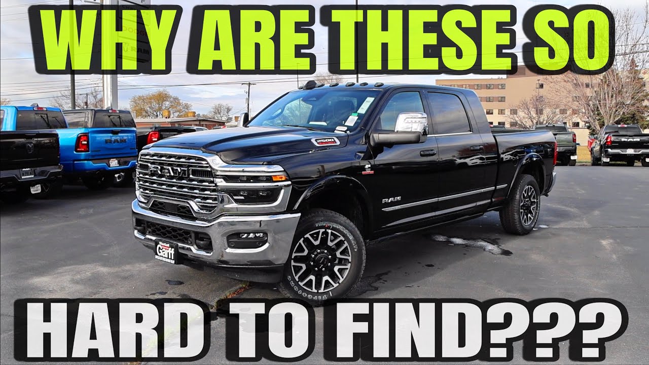 Этот RAM 2500 Limited Mega Cab считается редким экземпляром???