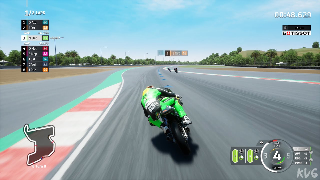 MotoGP 24 - Noah Dettwiler Gameplay (PC UHD) [4K60FPS]