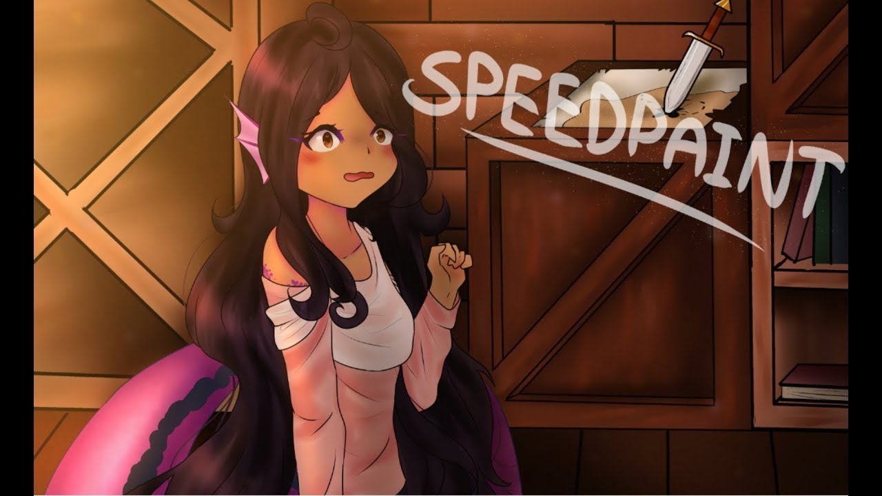 【Speedpaint】I-I CAN EXPLAIN!! - Aphmau Mermaid