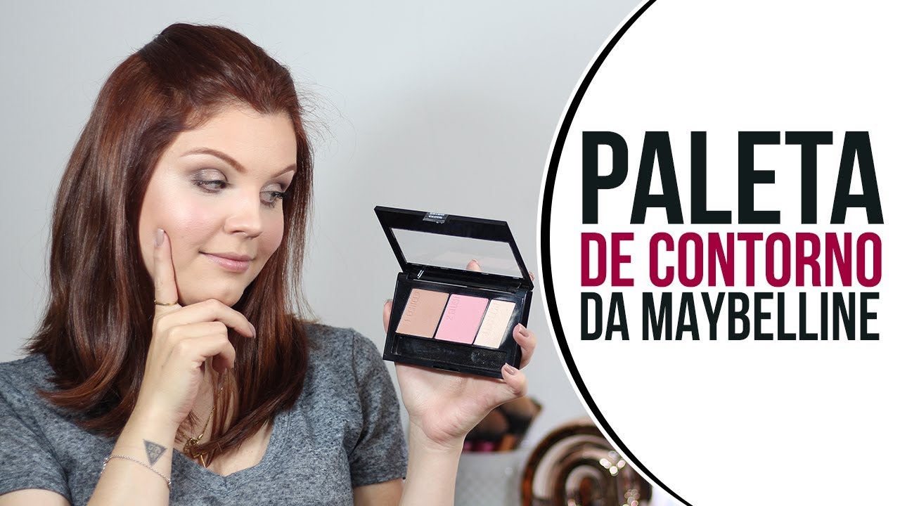 Paleta de Contorno da Maybelline Resenha | Giovanna Carmesini